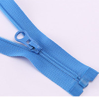 Vente en gros d'usine, emballé en bande # 3 fermetures éclair en nylon à glissière auto-bloquante, extrémités ouvertes, personnalisables, protection solaire pour vêtements et couettes