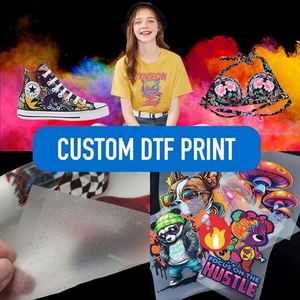 Ready to Press DTF Heat Transfer Designs PET Film for Clothing Printing with Heat Press - Product Image 3