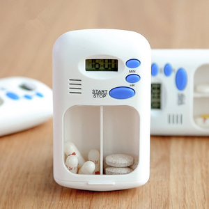 Custom Smart <strong>Timer</strong> Mini Portable Medicine <strong>Box</strong> Cute PP/ABS Electronic <strong>Pill</strong> Container With Time Reminder Portable Meal <strong>Pill</strong> <strong>Box</strong> - Product Image 1