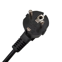 Cordon d'alimentation JIANUO Kema Keur 16A 250V Prise Euro Appareil électroménager IEC CEE PVC & Cuivre