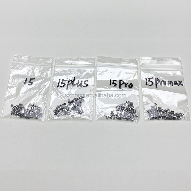 Full Set Screws for iphone 15 15Plus 15 Pro Max 16 16E 16 Plus 16Pro 16 Pro Max Mobile Phone Parts Phone Full Repair Parts