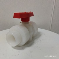 Katup Bola Manual PPR UPVC CPVC PPH PVDF, Irigasi Air Plastik Pengiriman Cepat