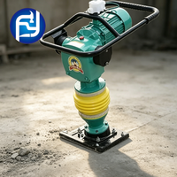 Compacteur de sol électrique à percussion, prix usine, efficace, léger, 60 kg, conception portable, pour petits projets, faible coût d'utilisation