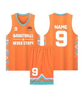 Maillots de basket-ball personnalisés Spotiv pour hommes, vêtements de basket-ball, sublimation complète, respirant, uniformes complets pour jeunes, kits complets - Product Image 4