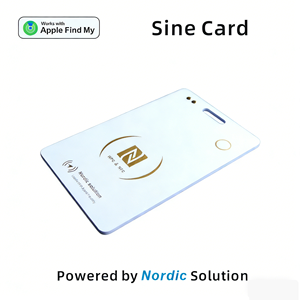 SING SUN Key Smart, Tarjetero Inteligente con Localizador, Compatible con la Aplicación Find My, Recargable, Delgado, Localizador GPS con NFC - Product Image 1