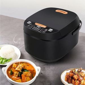 Portable 5-Liter Digital Timer Multifunctional Scheduleable Rice Cooker Paddle <b>Plastic</b> Stainless Steel Housing for Multi-functio - Product Image 2