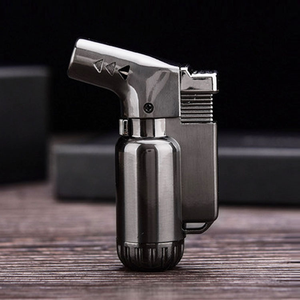 2025 nouvelle tendance 80mm électronique USB coupe-vent rechargeable allume-cigare en métal pour la vente en gros - Product Image 6