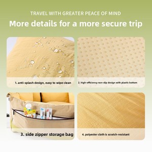 Siège rehausseur <span class=keywords><strong>de</strong></span> <span class=keywords><strong>voiture</strong></span> premium pour <span class=keywords><strong>chien</strong></span>, lit <span class=keywords><strong>de</strong></span> voyage sécurisé, conception universelle à fixation rapide, coussin <span class=keywords><strong>de</strong></span> <span class=keywords><strong>transport</strong></span> pour animaux <span class=keywords><strong>de</strong></span> compagnie, vente <span class=keywords><strong>en</strong></span> gros - Product Image 4