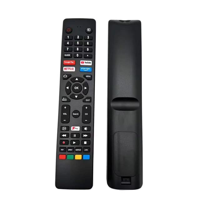 Hongkema Factory Replacement TV Remote Control Fixed Code Private Mold ABS Material 4 Buttons AAA Battery 10-15m Range
