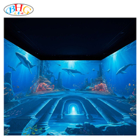 Solución Innovadora de Domo Inmersivo Portátil para Experiencias de Planetario, Proyector de Domo, Proyección de Pared sin Interrupciones, Personalizable