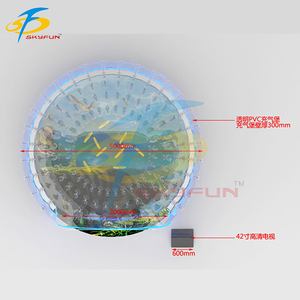 Skyfun MR AR <span class=keywords><strong>VR</strong></span> Simulateur de réalité virtuelle mixte HOLO JURASSIC MR <span class=keywords><strong>Casque</strong></span> pour enfants Jeu multijoueur intérieur Parcs à thème - Product Image 3