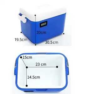 Caixa refrigeradora portátil sem fio, caixa isolada profissional inteligente para acampamento