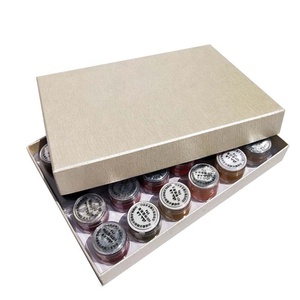 Boîtes suspendues violettes à cinq panneaux, 12 couleurs, Tube en aluminium, Gouache, <span class=keywords><strong>peinture</strong></span>, avec fenêtre en PVC - Product Image 6