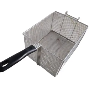 Fried Chicken Basket Stainless Steel French Fries Fried Basket With Nickel Plating