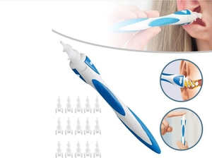 เครื่องมือทำความสะอาดขี้หูอัจฉริยะแบบไร้สาย วัสดุ PC ABS ปลอดภัย พร้อมระบบดูดสุญญากาศ ชุด 16 ชิ้น ผลิตในจีน - Product Image 2