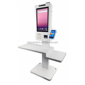 <span class=keywords><strong>Countertop</strong></span> POS thiết bị đầu cuối thẻ tín dụng đứng cho POS tự dịch vụ thanh toán kiosk Side núi trong nhà hàng - Product Image 1