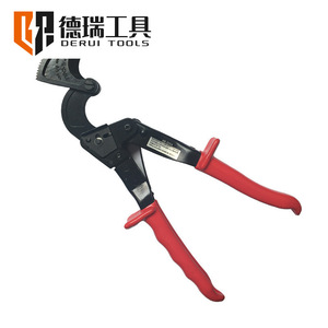 Cortador de Cable Industrial con Trinquete HS-325A, Herramienta de Corte de Alambre de Cobre y Aluminio de 240 mm, Tijeras para Electricistas, Hoja de Acero al Carbono - Product Image 5
