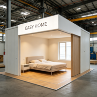 Cabine de sommeil insonorisée préfabriquée avec lit - Offre spéciale