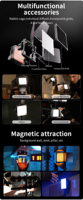 ZHIYUN FIVERAY M20 COMBO 20W Lumière d'appoint mini bicolore portable magnétique à LED pour studio extérieur