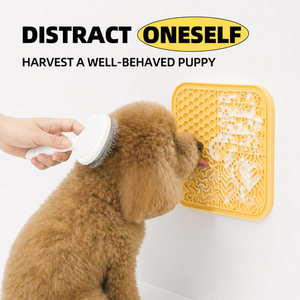 Custom 4 Colors Durable <b>Waterproof</b> Silicone Cats & Dogs Food Mat Eco-Friendly Slow Feeder Lick <b>Pad</b> Pets Eating Difficulties - Product Image 5