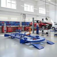 Machine à redresser les tôles d'acier, équipement de réparation de châssis de véhicules, débossuse de carrosserie automobile, machine à redresser les tôles de châssis
