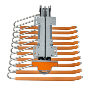 HNOSS Quincaillerie de garde-robe Porte-pantalon en métal à montage supérieur Organisateur de <span class=keywords><strong>placard</strong></span> simple brut Porte-pantalon caché - Product Image 1