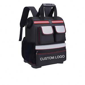 High Quality 600D Oxford Waterproof Eco-Friendly <b>Tool</b> <b>Backpack</b> Custom Logo Multifunctional Ergonomic Heavy Duty <b>Bag</b> Appliance - Product Image 4