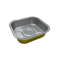 Gobelets et couvercles en aluminium stérilisables à haute température, jetables, écologiques, de qualité alimentaire, 250g, pour poudings et desserts