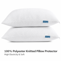 Protège-oreiller en polyester imperméable, respirant, durable et personnalisé de luxe Camufei