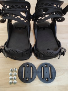 Fijaciones de Snowboard de Alta Calidad, Fijaciones de Aluminio para Adultos, Correas para Fijaciones de Snowboard, Equipo de Esquí - Product Image 3