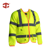 Gilet à manches longues de qualité supérieure avec poche pour tablette JIADE pour hommes