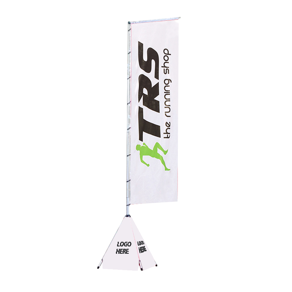7m Flag+Pole+Foldable Base