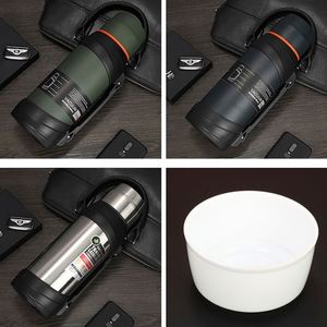 Bouteille isotherme de voyage en acier inoxydable à double paroi, grande capacité, qualité alimentaire, très vendue - Product Image 2