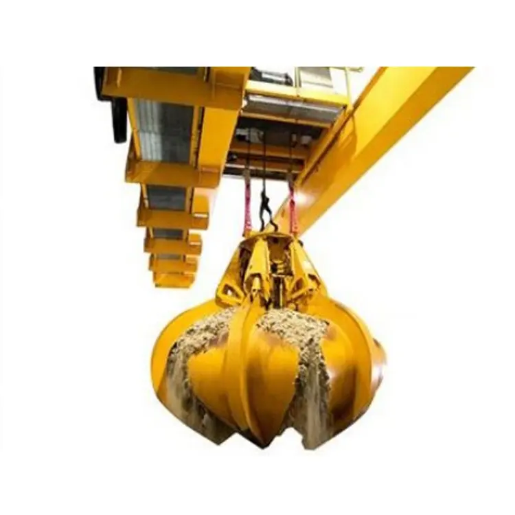 Orange Peel Grappin Mini Poly Grappin pour Excavator Truck Crane Material Handling Scrap Grappins