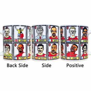 Tazza in Ceramica con Personaggi Leggendari dell'Arsenal, Personalizzabile per Tifosi del Club di Calcio - Product Image 4