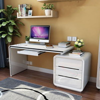 Table d'étude de couleur blanche de Style Simple de bureau en bois supérieur d'ordinateur pour la maison nouveau directeur moderne bureau à bas prix
