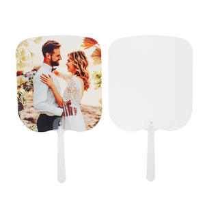 夏季宠物塑料DIY双面升华空白风扇快速生产运输促销和商务礼品 - Product Image 3