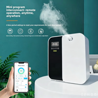 Diffuseur de parfum mural commercial contrôlé par application, capacité 500 ml, pour KTV et lieux publics, élimination des odeurs, fonctionnement silencieux