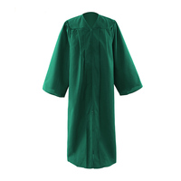 Robe de fin d'études matte unisexe pour adulte pour le lycée et le collège Robes de chaire Robe de pasteur et Halloween