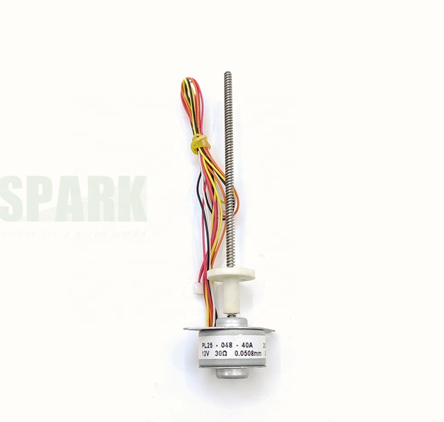 PL25S-048-40A 12V Mini PM Captive Linear Stepper Motor with Sliding Block/nut