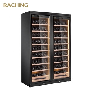 Raching CD1200 doppia porta vino <span class=keywords><strong>e</strong></span> vino refrigeratore armadio sigaro Humidor - Product Image 1
