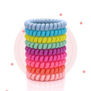 Coleteros <span class=keywords><strong>de</strong></span> cable <span class=keywords><strong>de</strong></span> teléfono <span class=keywords><strong>de</strong></span> arcoíris, 5,5 cm, soporte <span class=keywords><strong>de</strong></span> poni, lazos <span class=keywords><strong>de</strong></span> cabello <span class=keywords><strong>de</strong></span> bobina elástica <span class=keywords><strong>para</strong></span> distribuidor, venta al por mayor - Product Image 4