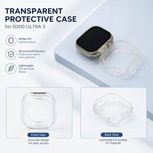 D200 Ultra3 11‑in‑1 <b>Smart</b> <b>Watch</b> Gift Box TWS <b>Earbuds</b> Wireless Charger Protective Case &8 <b>Watch</b> Bands Fitness Smartwatch for Men - Product Image 5