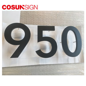 COSUN exterior interno reflectante número casa acrílico signo Hotel habitaciones número metal Número y letra - Product Image 3