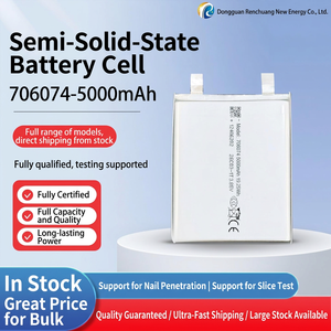 แบตเตอรี่ลิเธียมโพลิเมอร์ชนิด Pouch ยี่ห้อ Renchuang Innovation Energy รุ่น 706074 ความจุ 5000mAh แรงดัน 3.85V - Product Image 3