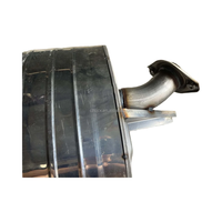 مناسبة لقطع غيار العادم المركزي 2.4L Muffler