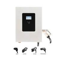 Nuevo Modelo 2026, Cargador de Pared para Vehículos Eléctricos de 20kW, 30kW, 40kW, Cargador Rápido para Vehículos Eléctricos para el Hogar, el Más Vendido, con Doble CCS1/CCS2