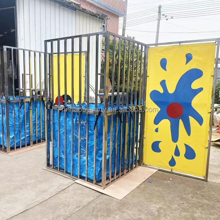 Outdoor Portable dunking booth dunk tank carnival games plastic water tank