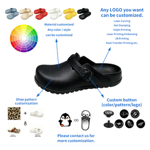 Scarpe da Donna Leggere con Logo Personalizzato, <span class=keywords><strong>Ciabatte</strong></span> Sportive Casual da Giardino, Zoccoli e Scarpe da Infermiera - Product Image 5