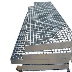 Горячая оцинкованная стальная решетка для пола плоская зубчатая для сварной платформы - Product Image 1